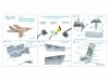 Quinta Studio QD72173 Blackburn Buccanneer S.2B Late 3D-Printed & coloured Interior on decal paper (Airfix) 1/72